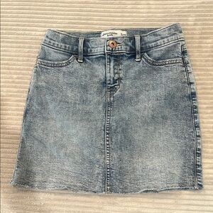American Eagle Outfitters Light Wash Denim Skirt